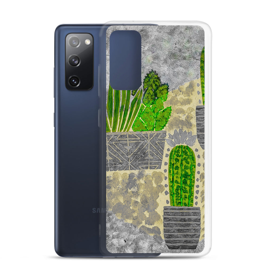 Cacti grey Samsung Case