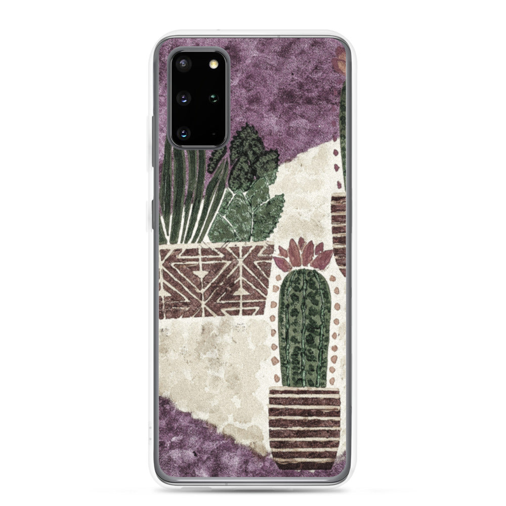 Cacti purple Samsung Case