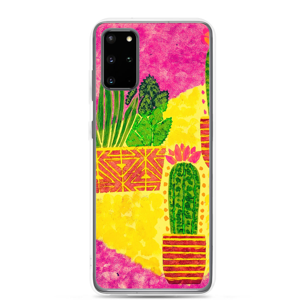 Cacti pink Samsung Case