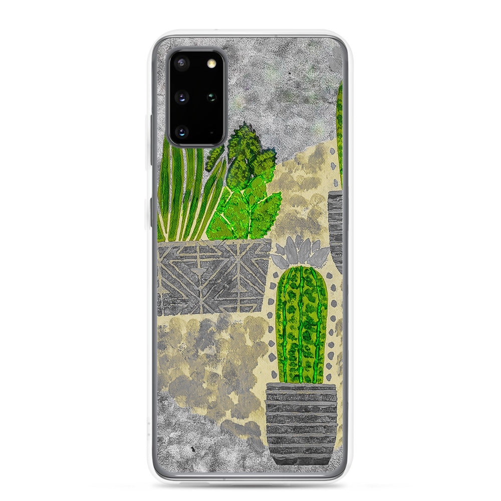 Cacti grey Samsung Case