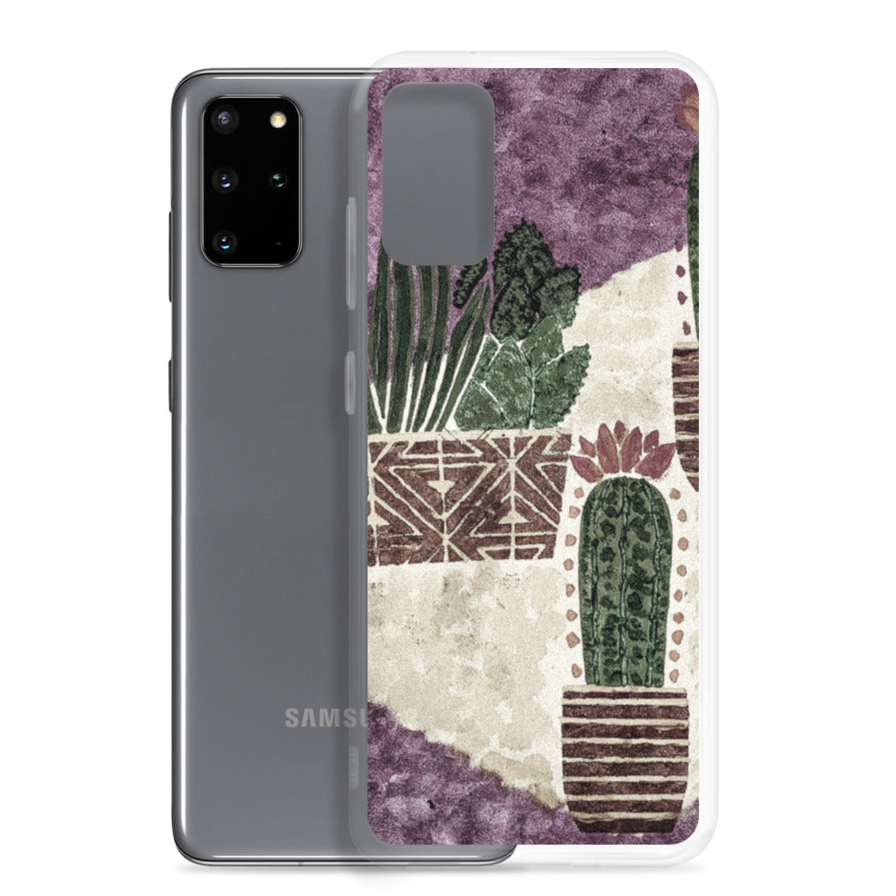 Cacti purple Samsung Case