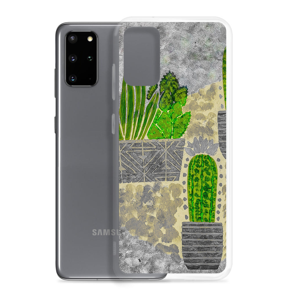 Cacti grey Samsung Case