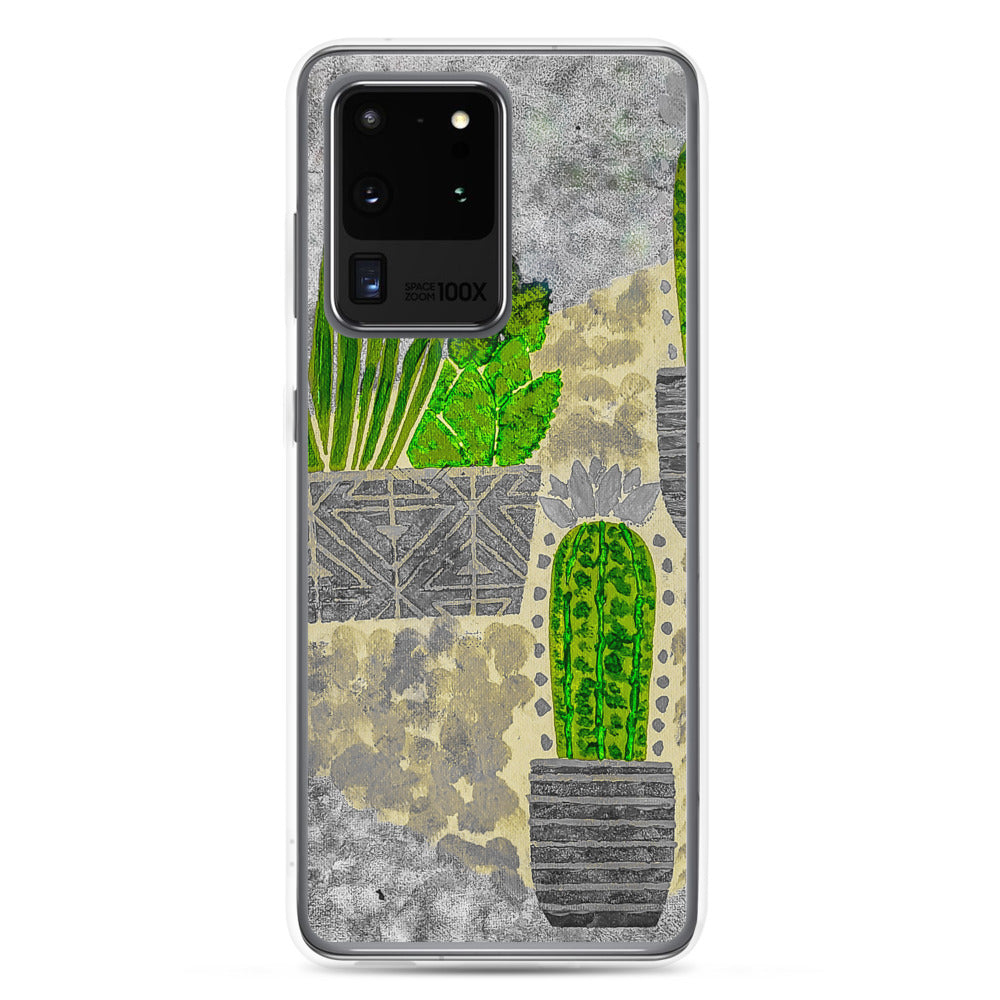 Cacti grey Samsung Case