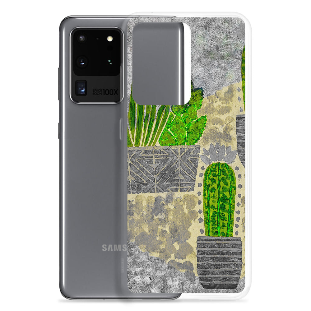 Cacti grey Samsung Case