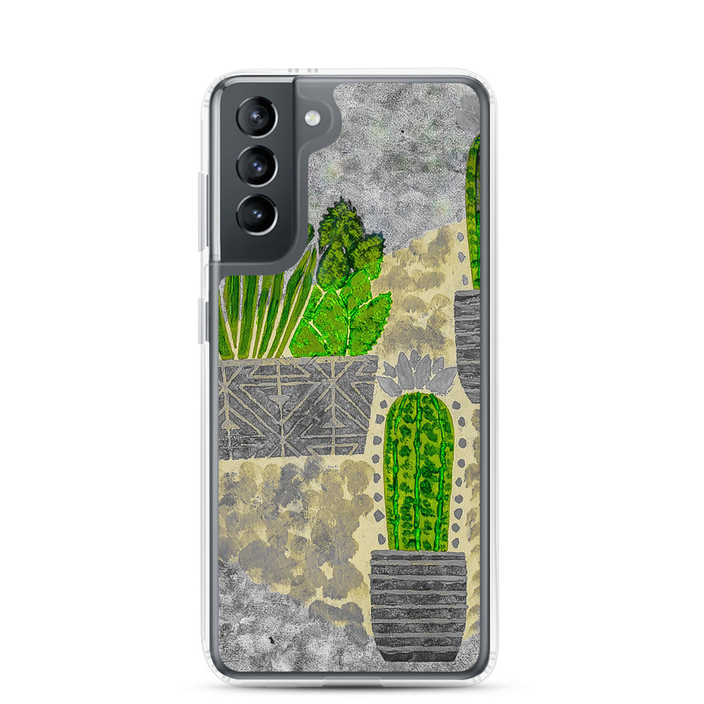 Cacti grey Samsung Case