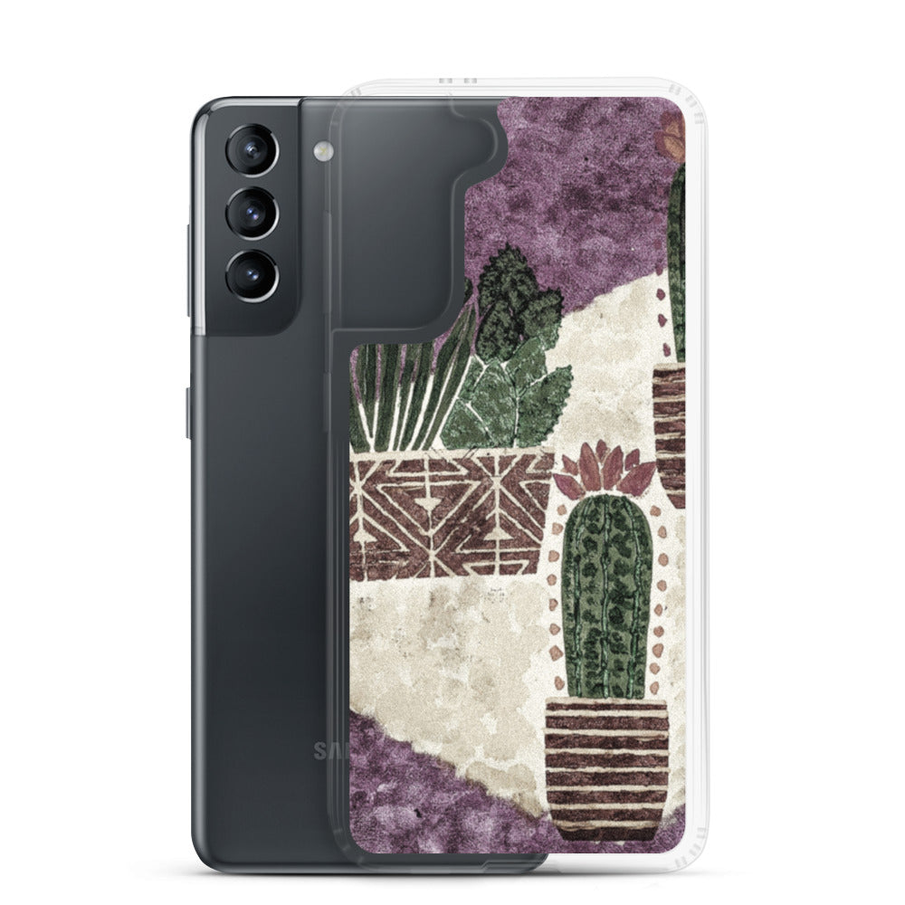 Cacti purple Samsung Case