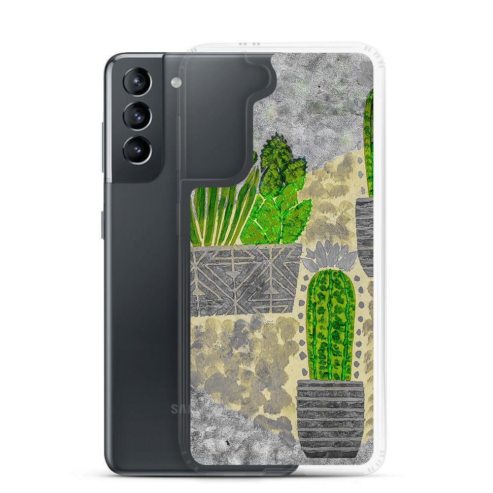 Cacti grey Samsung Case