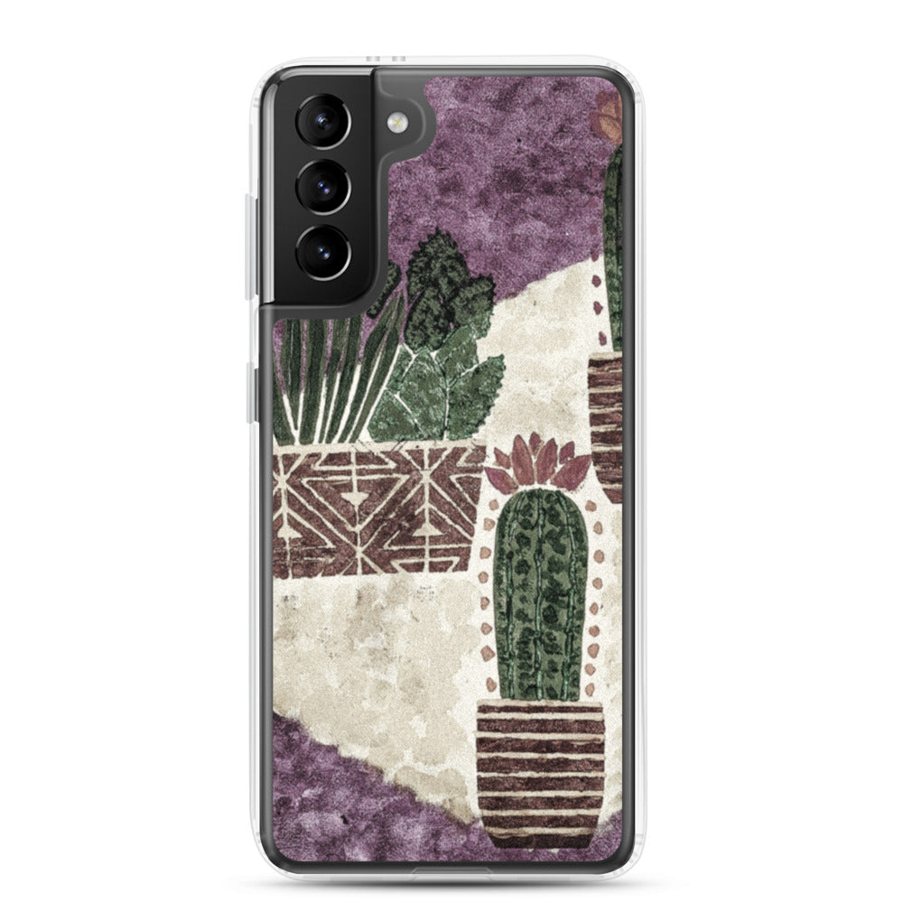 Cacti purple Samsung Case