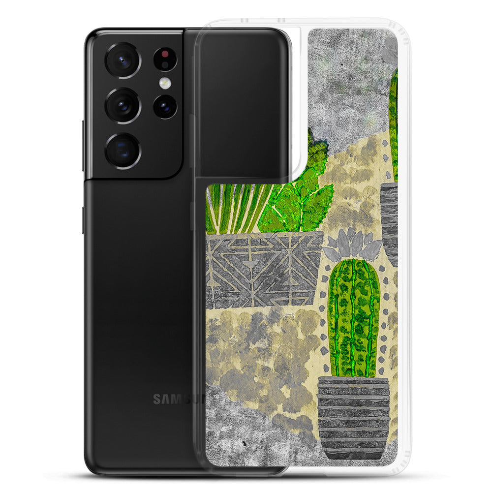 Cacti grey Samsung Case