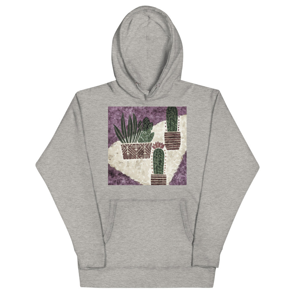 Cacti purple Unisex Hoodie