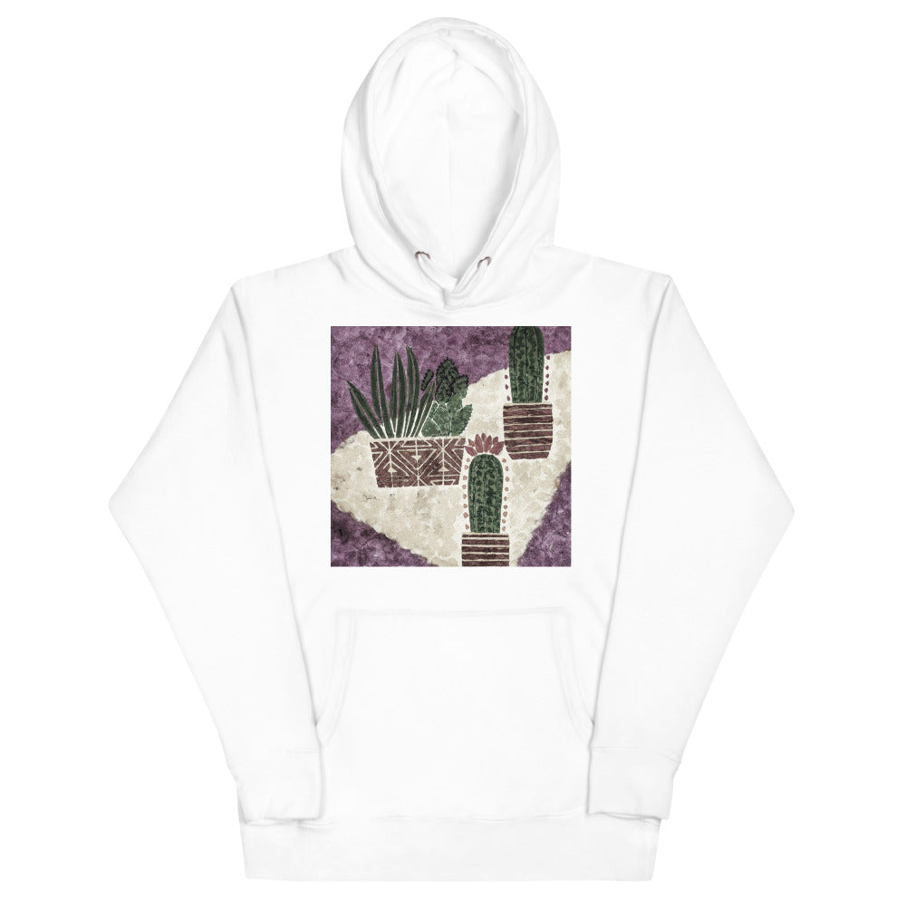 Cacti purple Unisex Hoodie