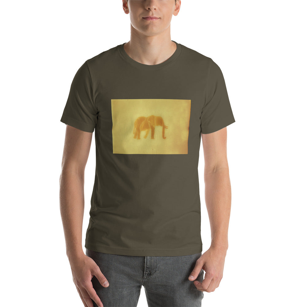 Gold Elephant Unisex T-Shirt