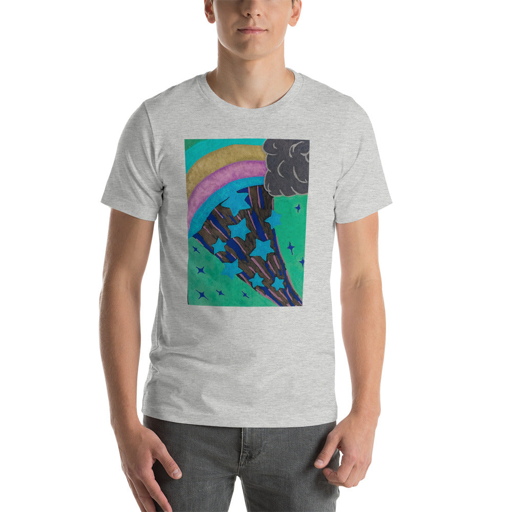 Starberst dark Short-Sleeve Unisex T-Shirt