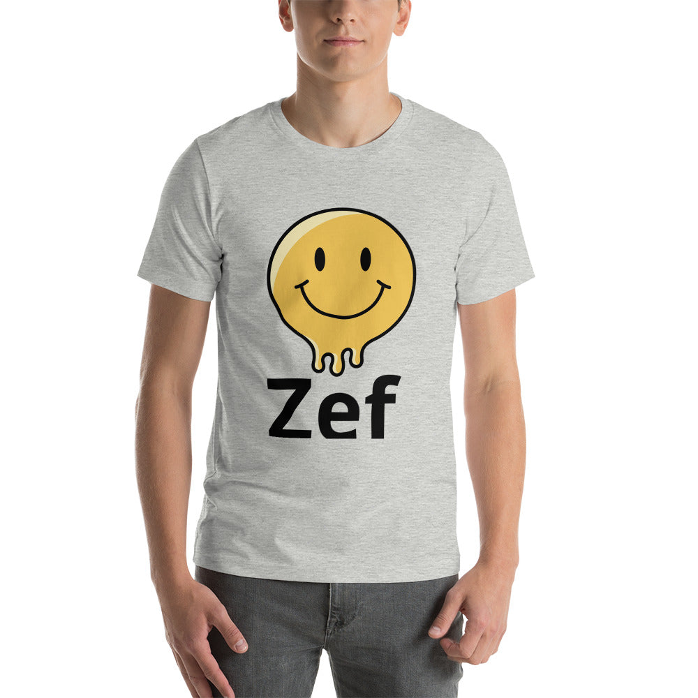 Zef Melting Smiley Unisex t-shirt