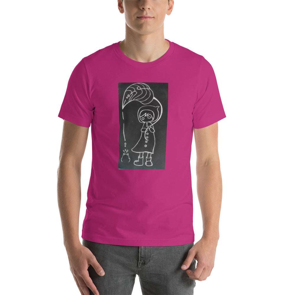 Rainy Tuesday Unisex t-shirt by LH