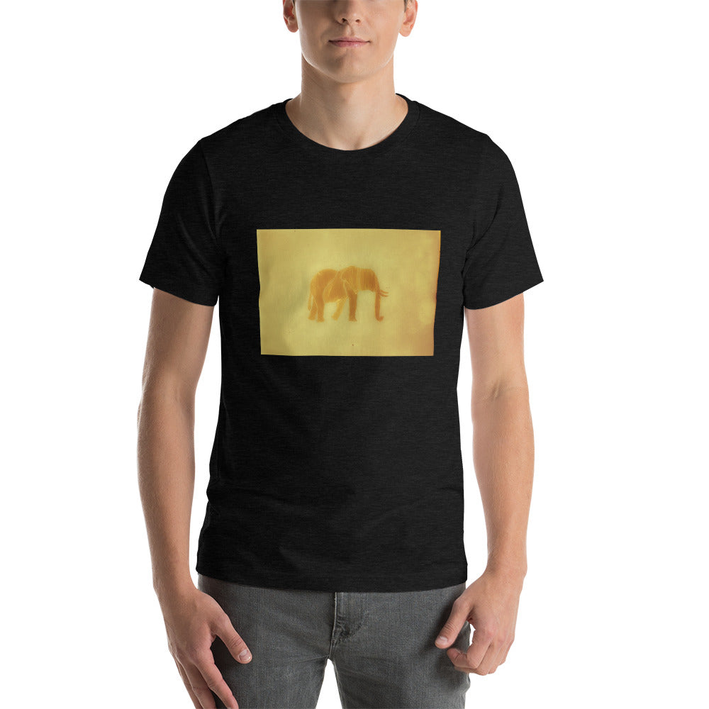 Gold Elephant Unisex T-Shirt