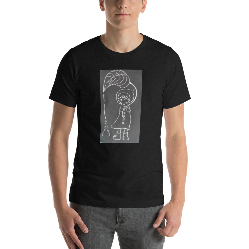 Rainy Tuesday Unisex t-shirt by LH