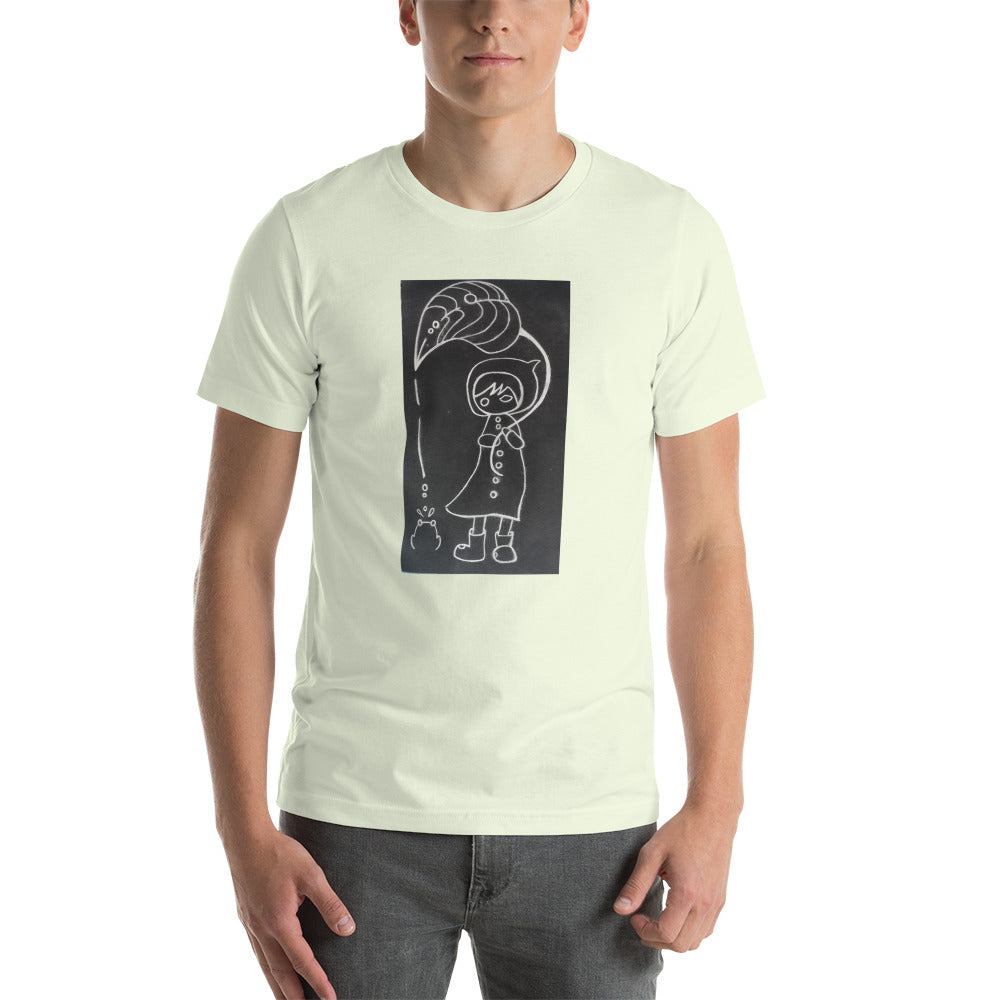 Rainy Tuesday Unisex t-shirt by LH