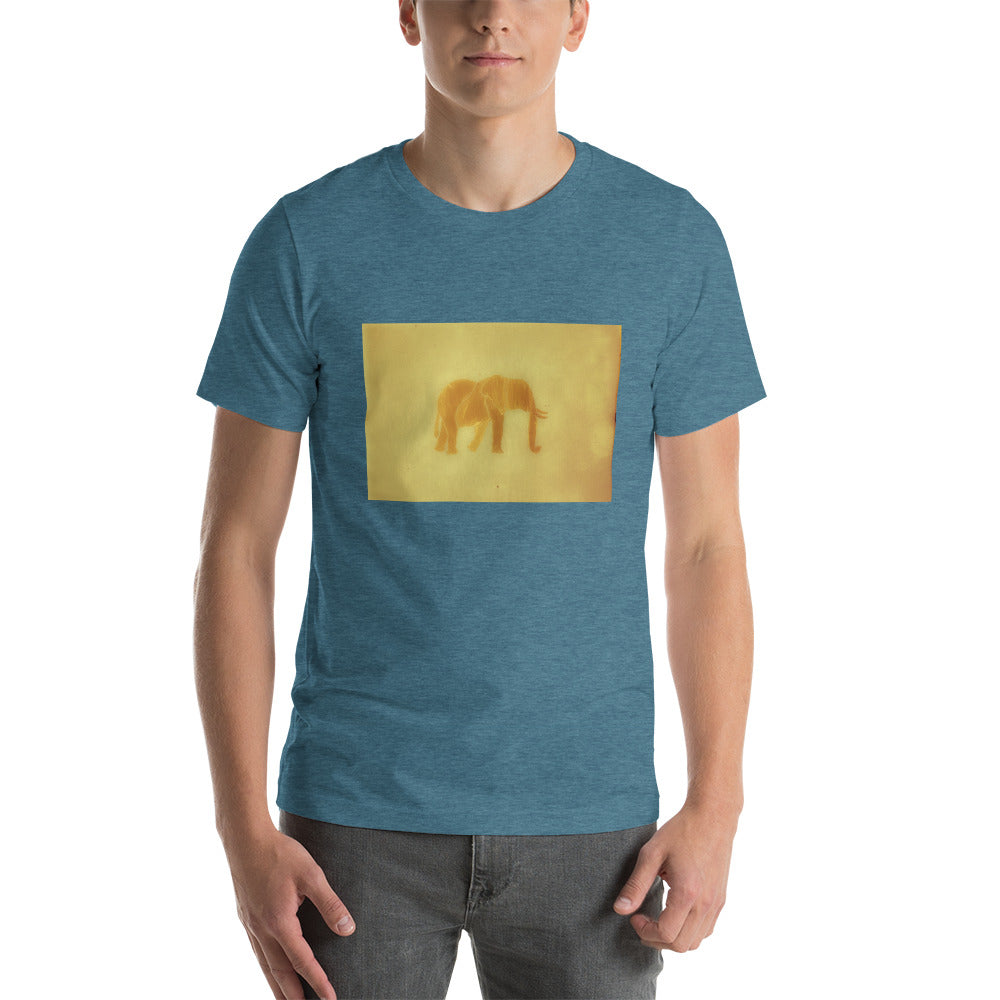 Gold Elephant Unisex T-Shirt