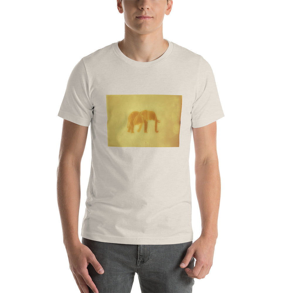 Gold Elephant Unisex T-Shirt