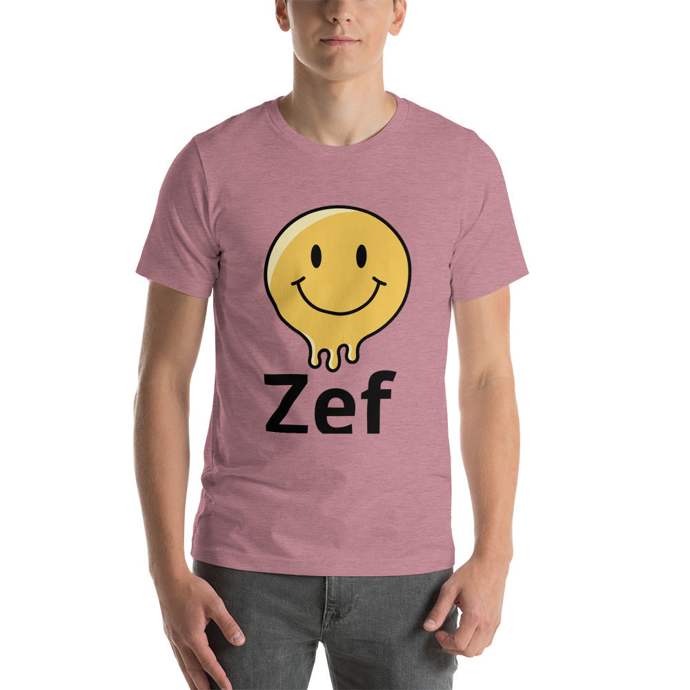 Zef Melting Smiley Unisex t-shirt