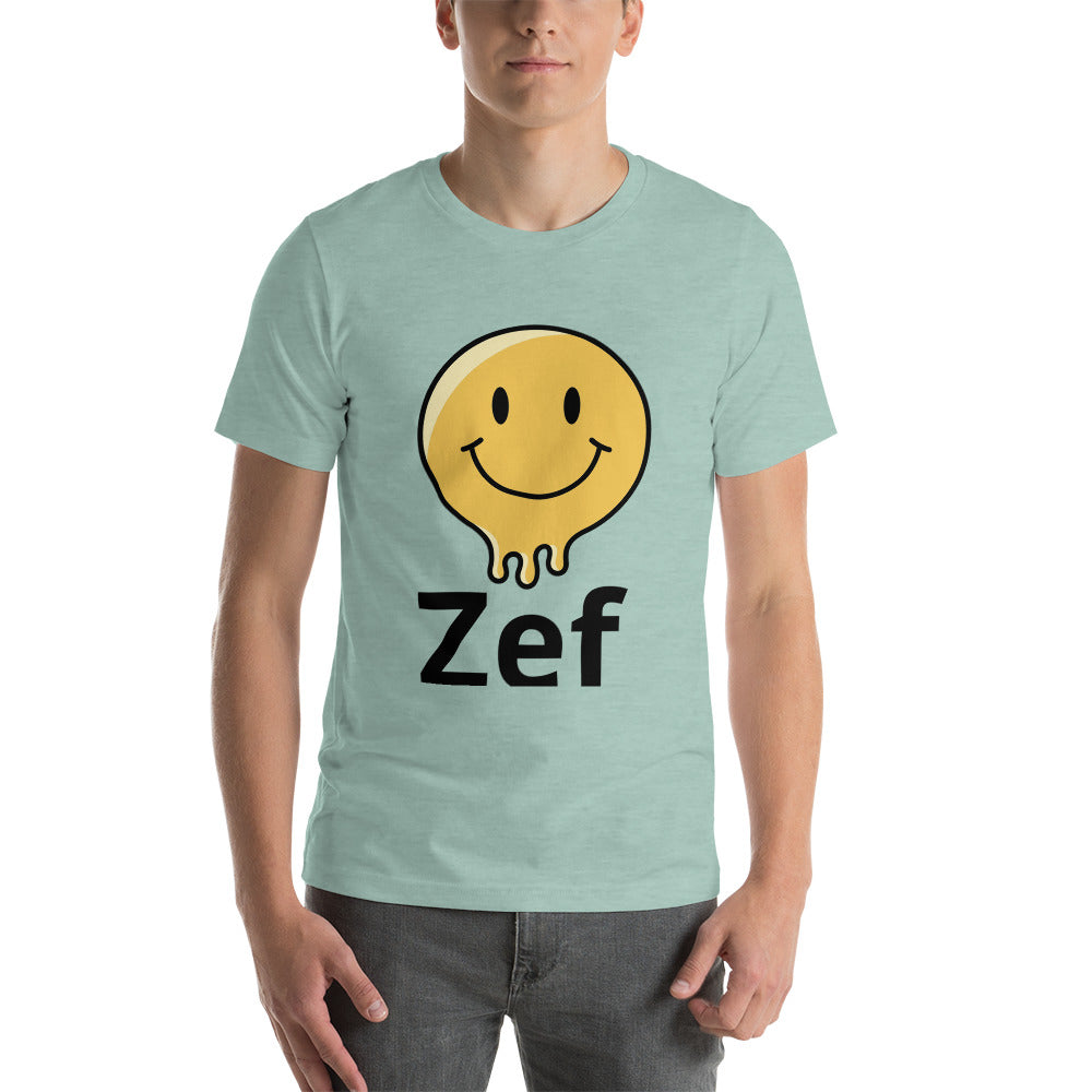 Zef Melting Smiley Unisex t-shirt