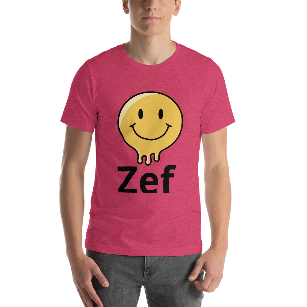 Zef Melting Smiley Unisex t-shirt