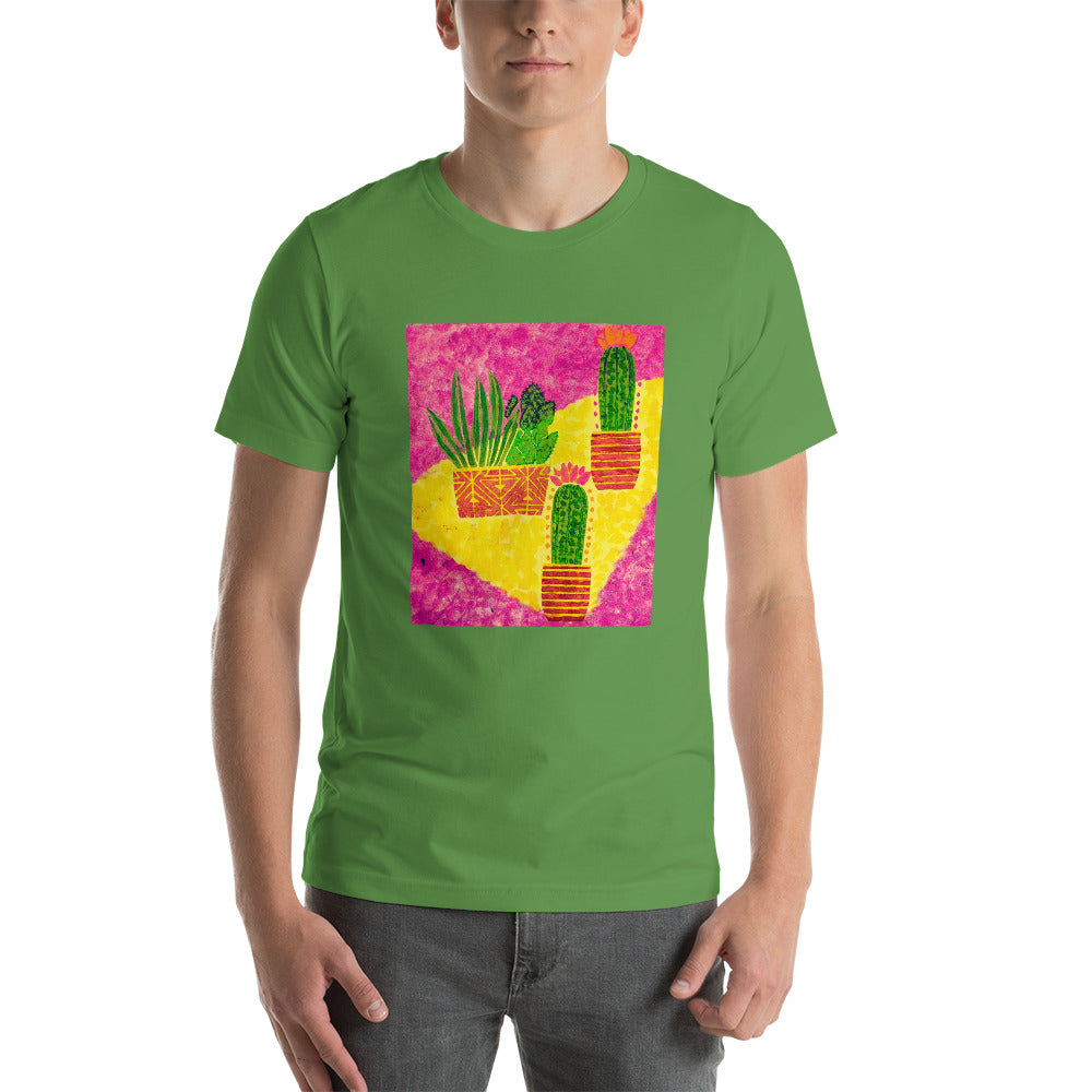 Cacti pink Short-Sleeve Unisex T-Shirt