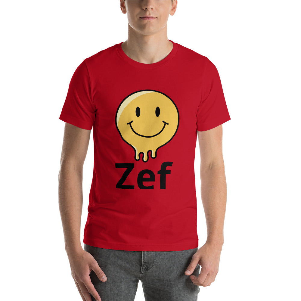 Zef Melting Smiley Unisex t-shirt