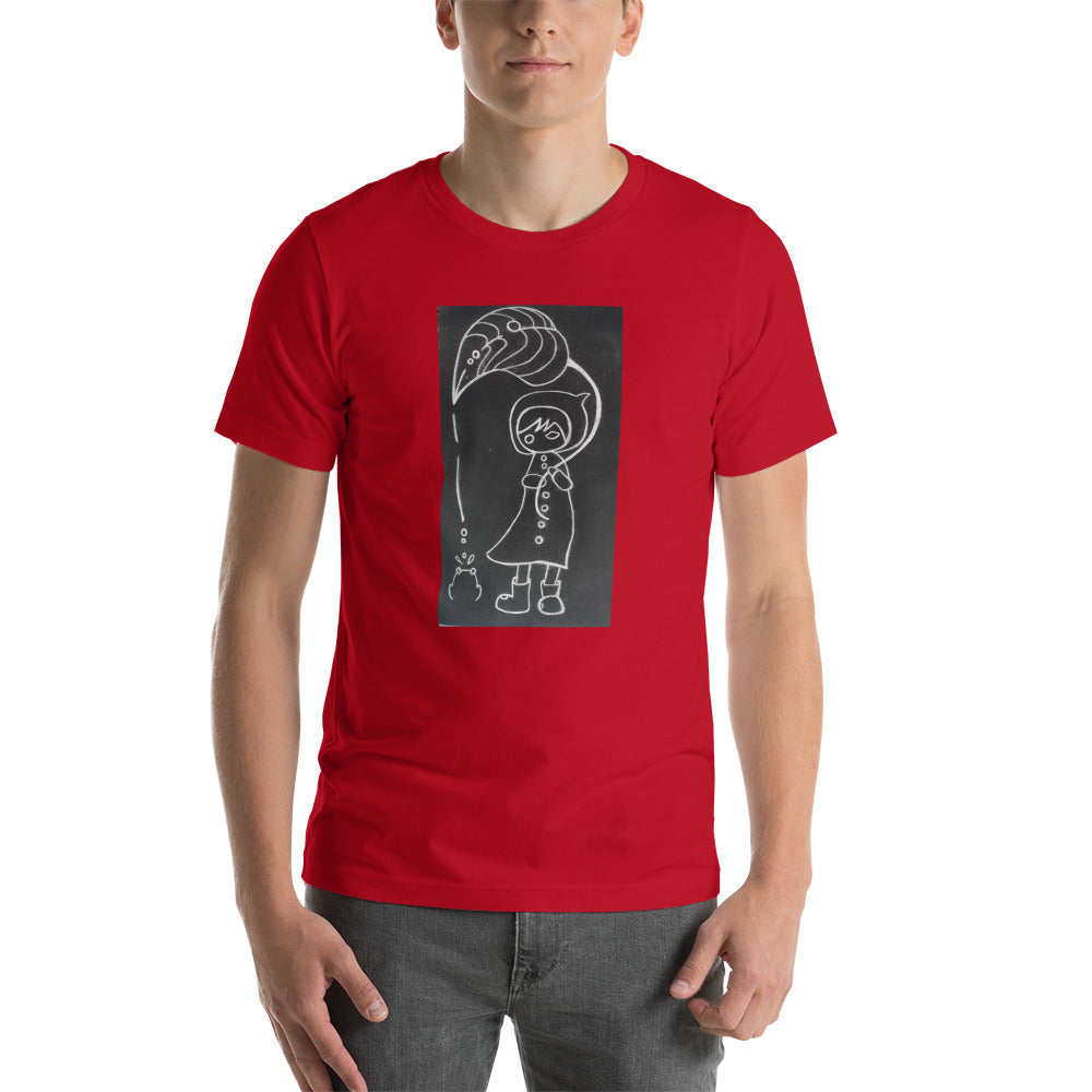 Rainy Tuesday Unisex t-shirt by LH