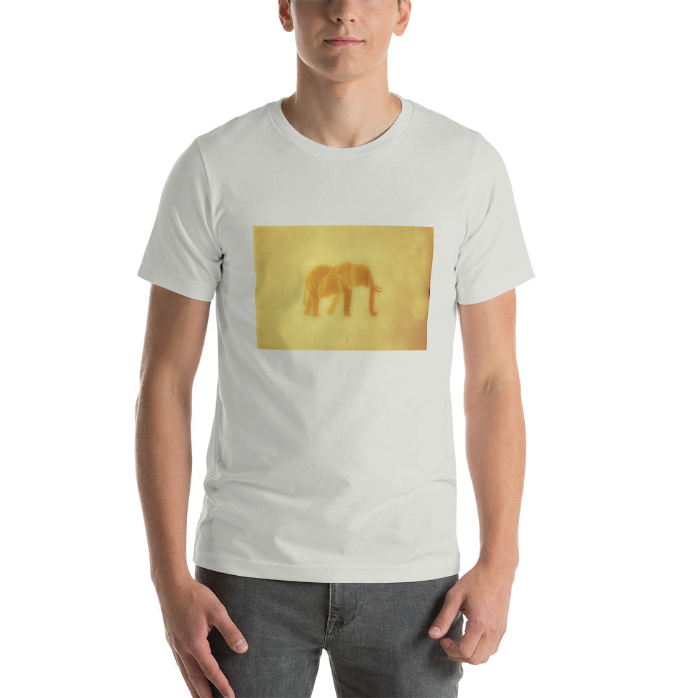 Gold Elephant Unisex T-Shirt