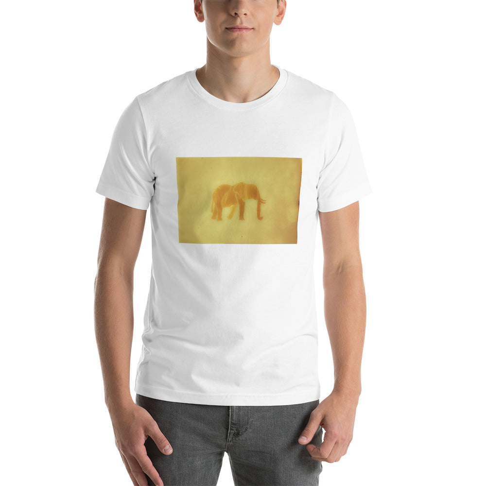 Gold Elephant Unisex T-Shirt