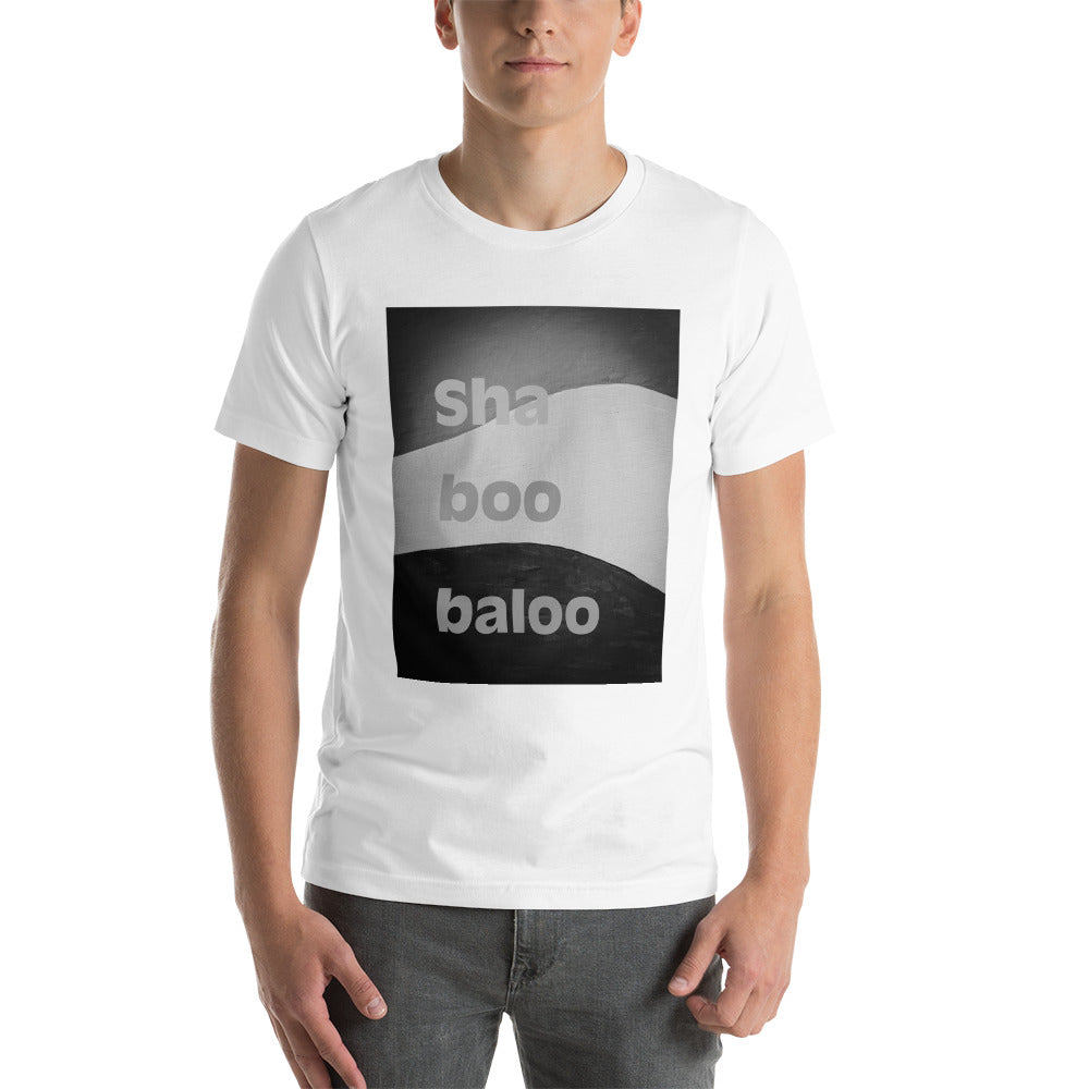 Shaboobaloo B&W Short-Sleeve Unisex T-Shirt