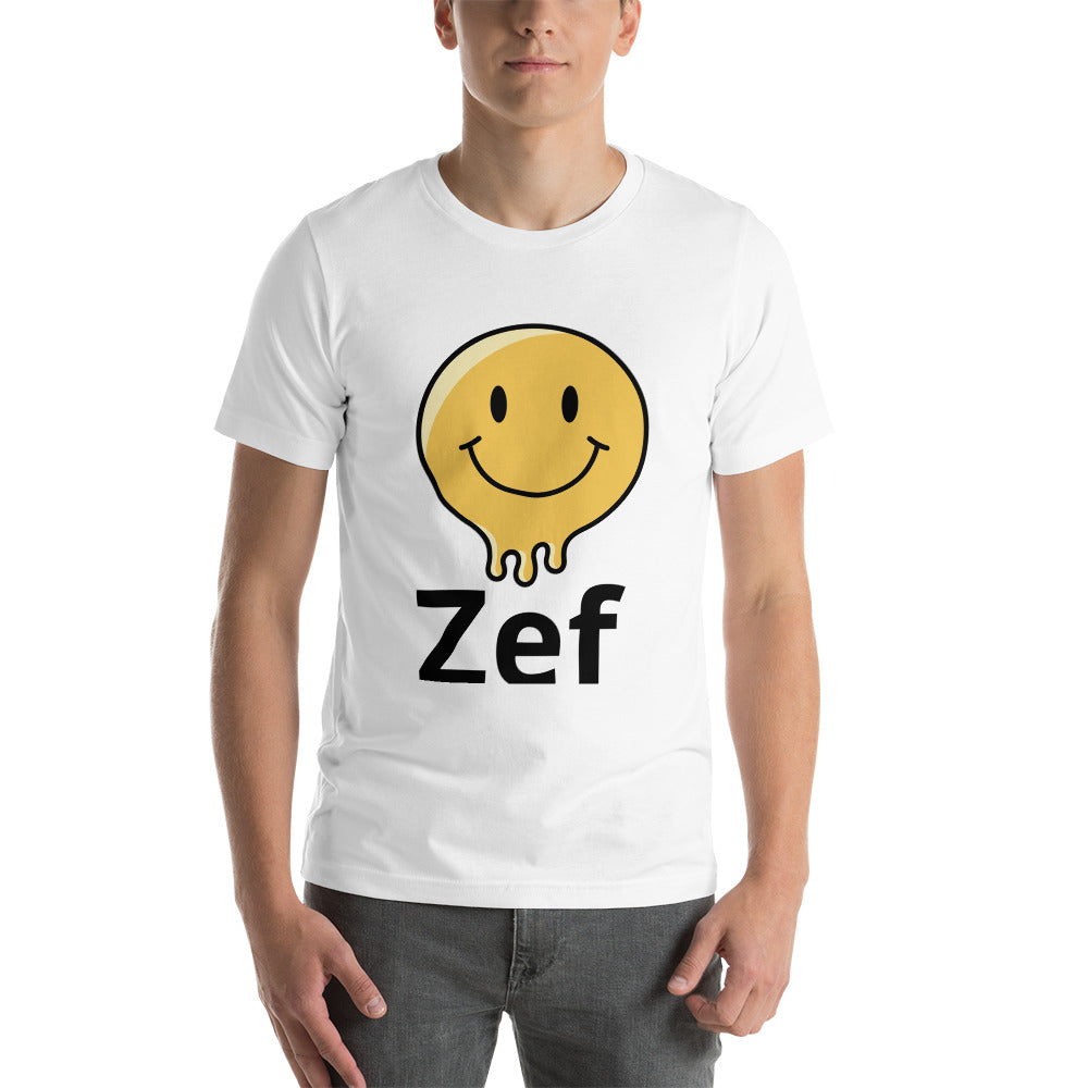 Zef Melting Smiley Unisex t-shirt