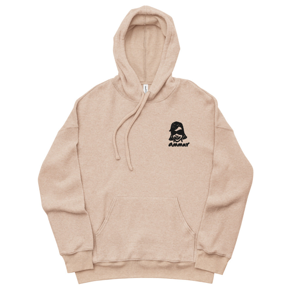 Ammur Logo Unisex Sueded Fleece Hoodie