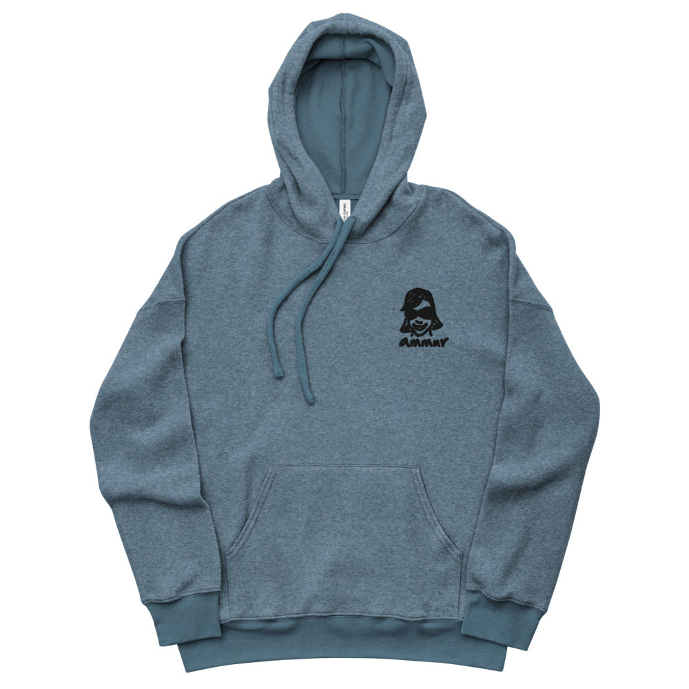 Ammur Logo Unisex Sueded Fleece Hoodie