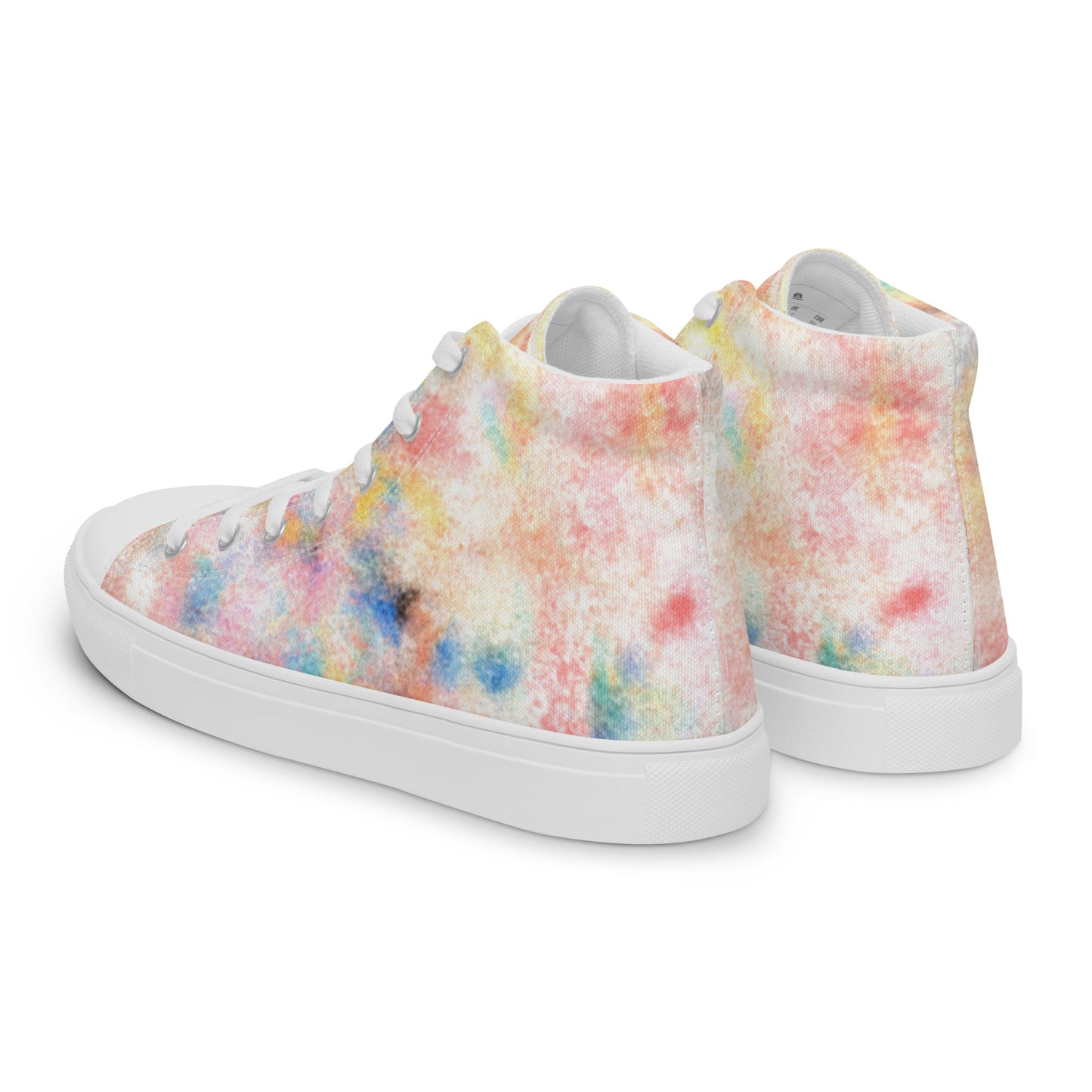 Light Colorful Sand Women’s high top canvas shoes