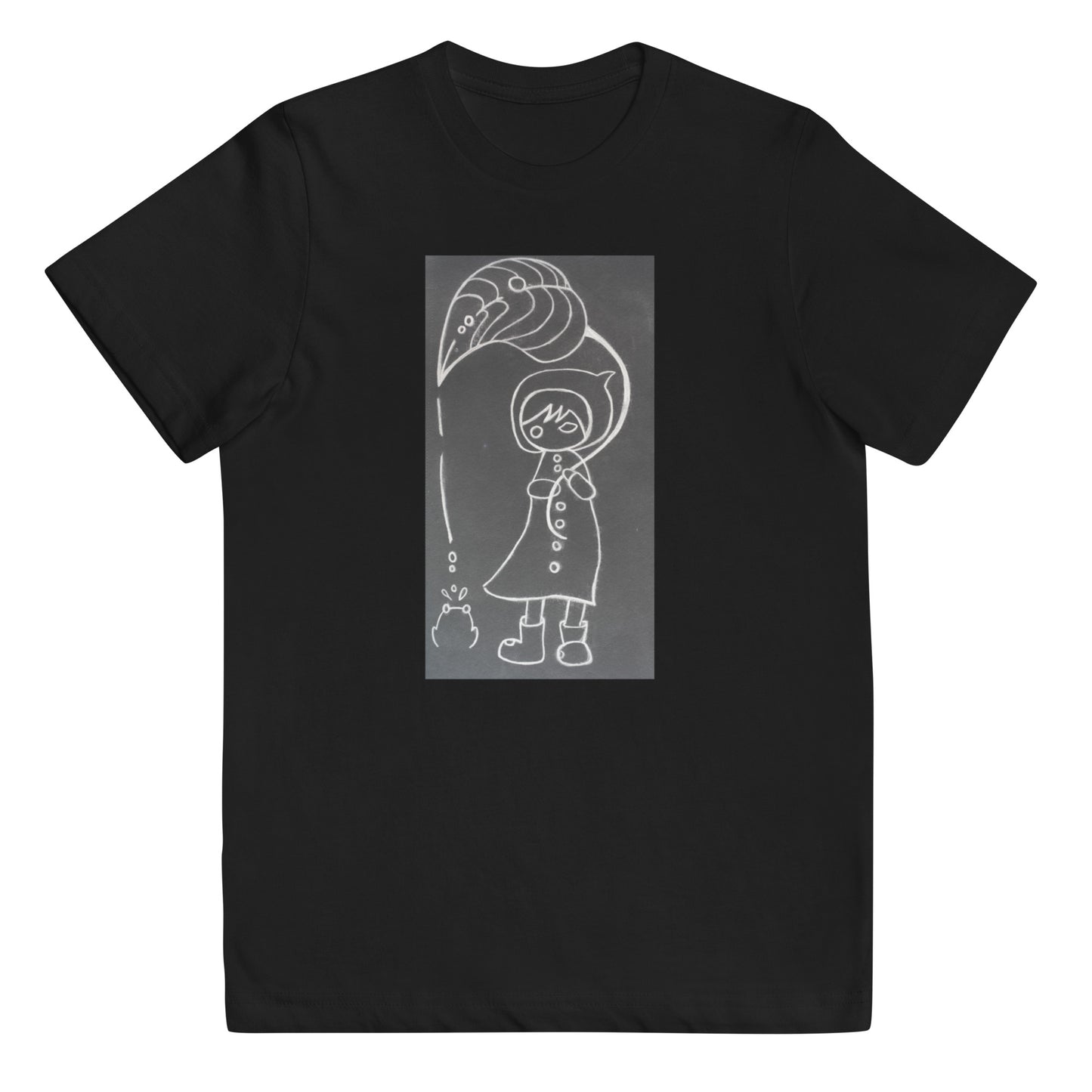 Rainy Tuesday Youth jersey t-shirt by LH