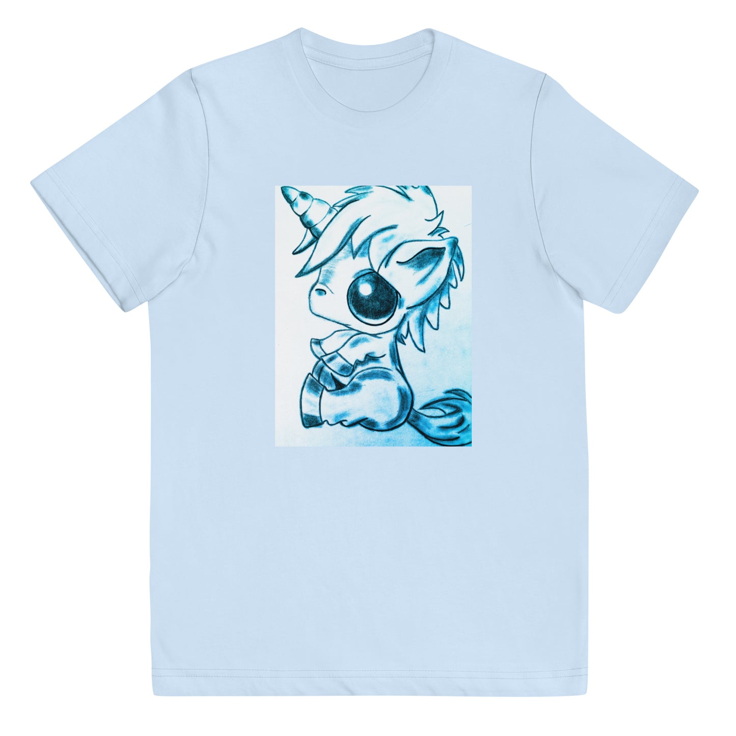 Baby Unicorn Youth jersey t-shirt by LH