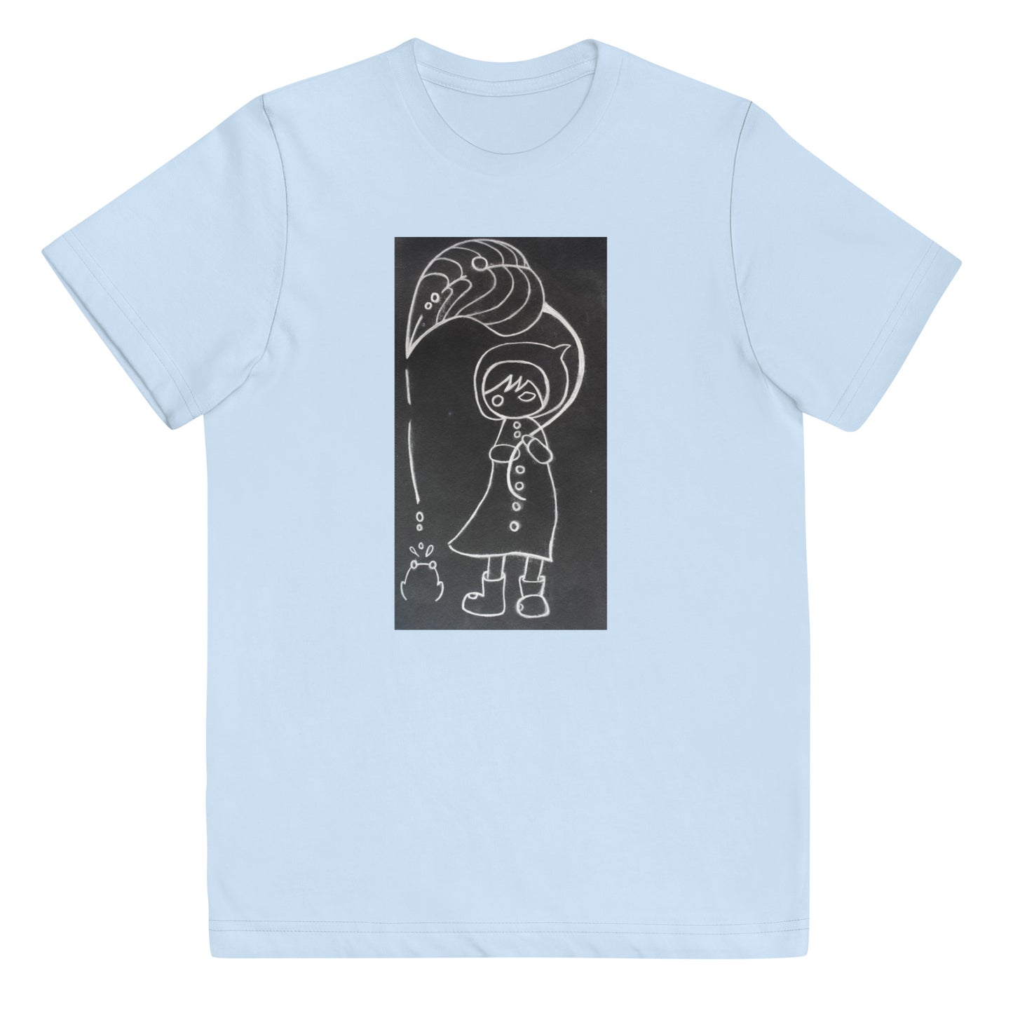 Rainy Tuesday Youth jersey t-shirt by LH