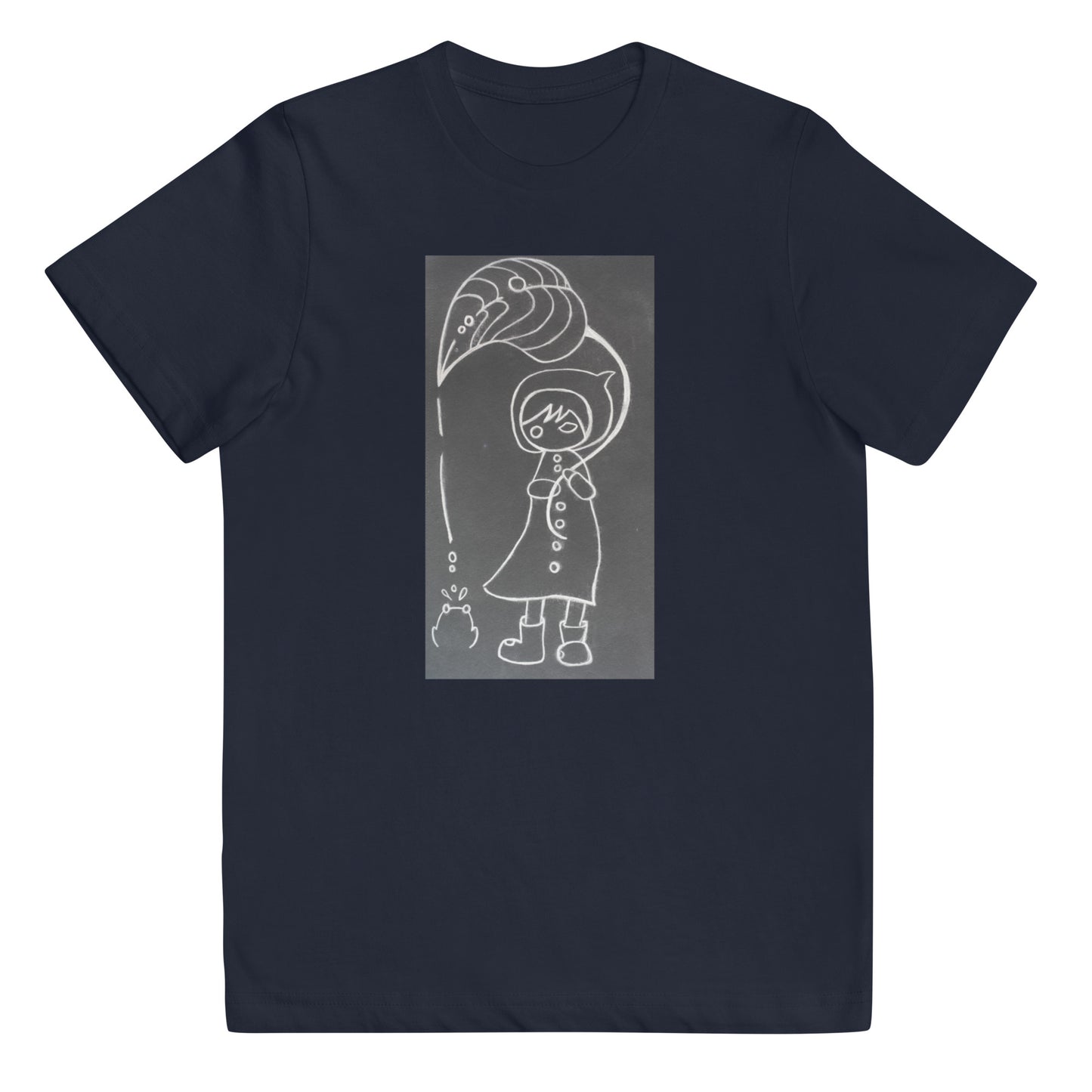 Rainy Tuesday Youth jersey t-shirt by LH