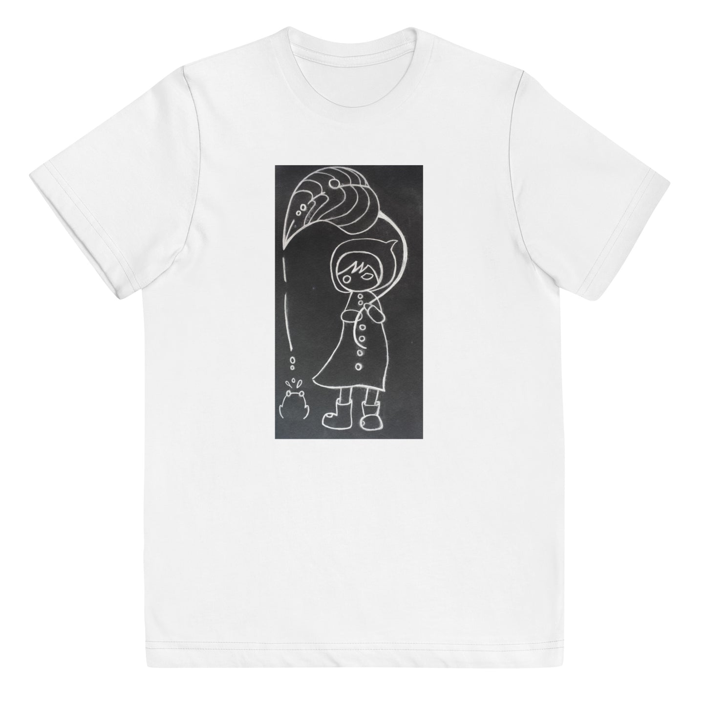 Rainy Tuesday Youth jersey t-shirt by LH