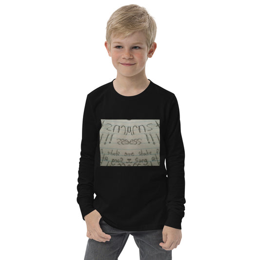 Pencil Mirror Youth long sleeve tee